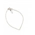 collier arabesque infini sur chaine argent