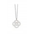 collier arabesque infini sur chaine argent