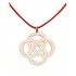 collier arabesque infini sur chaine argent